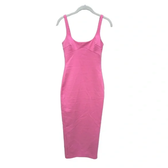 Zara Pink Midi/Maxi Dress - Picture 3 of 6